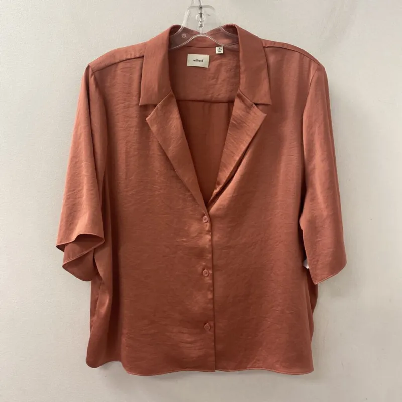 WILFRED WOMEN'S BLOUSE/SHIRT terracotta XL made by Wilfred