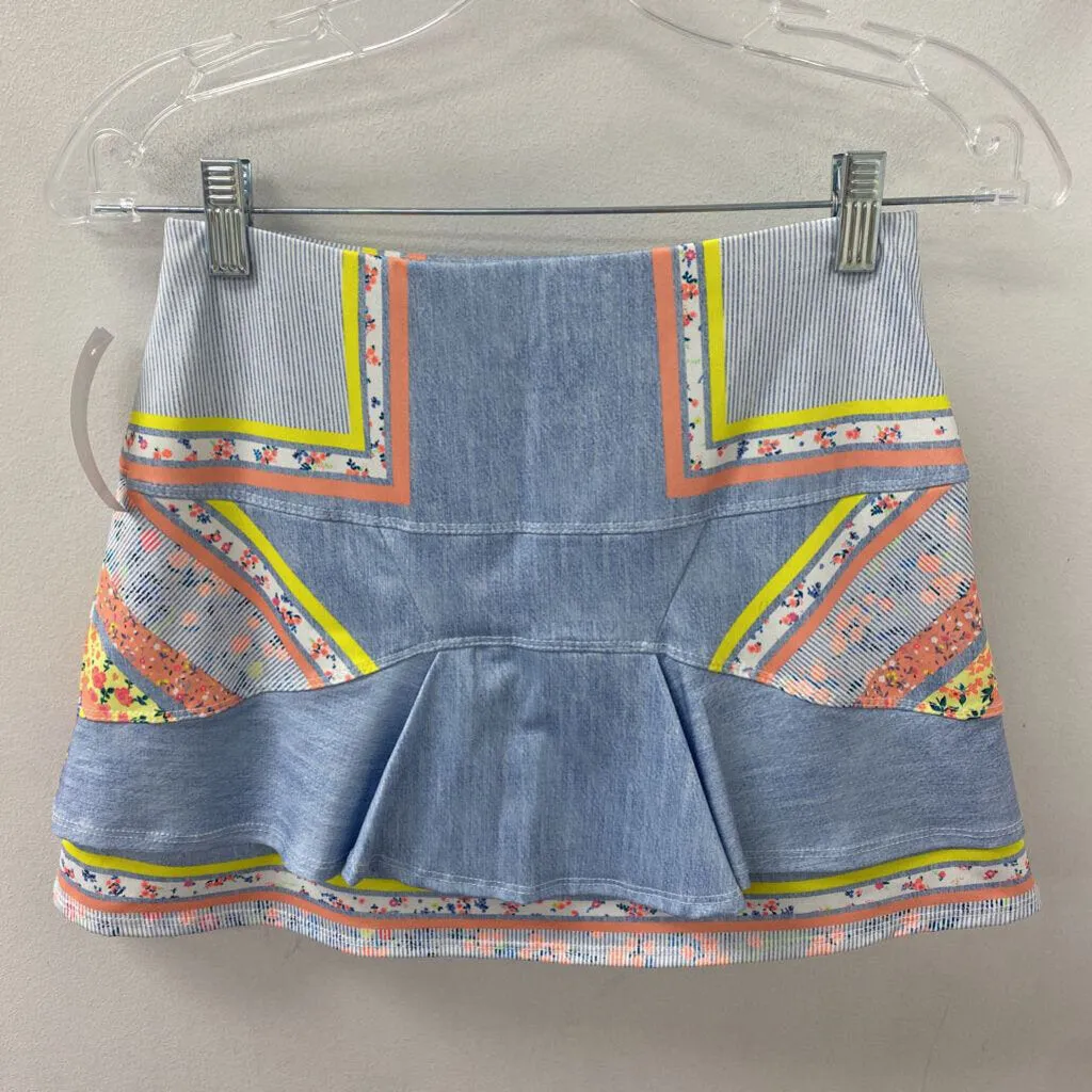 LUCKY IN LOVE WOMEN'S ACTIVE BOTTOM blue orange yellow XS sold by The Comeback product image thumbnail 2