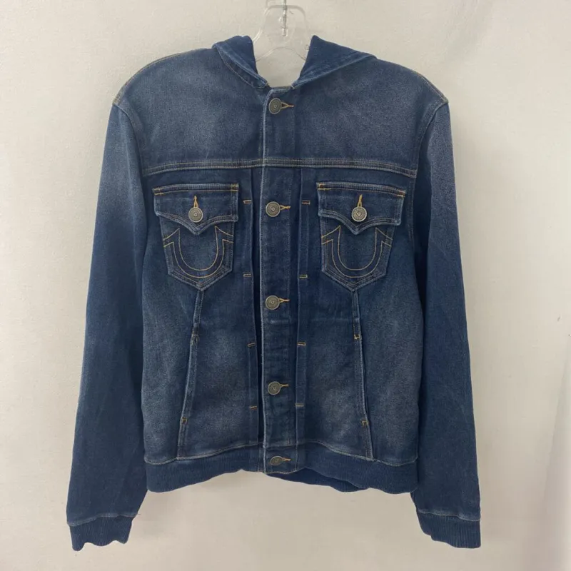 TRUE RELIGION WOMEN'S DENIM JACKET blue m made by True Religion