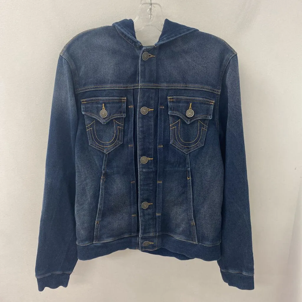 TRUE RELIGION WOMEN'S DENIM JACKET blue m sold by The Comeback