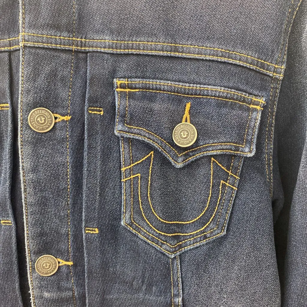 TRUE RELIGION WOMEN'S DENIM JACKET blue m sold by The Comeback product image thumbnail 2