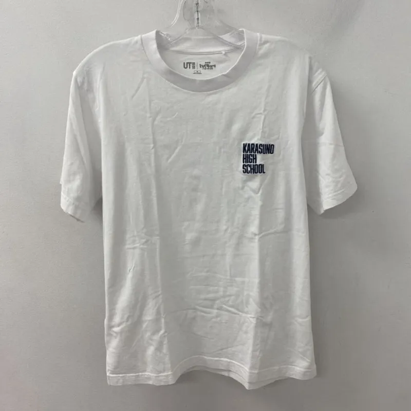 UNIQLO WOMEN'S T-SHIRT white black M made by Uniqlo