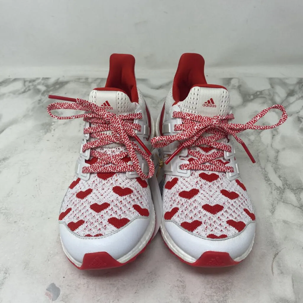 ADIDAS WOMEN'S SNEAKERS red heart print 7 sold by The Comeback