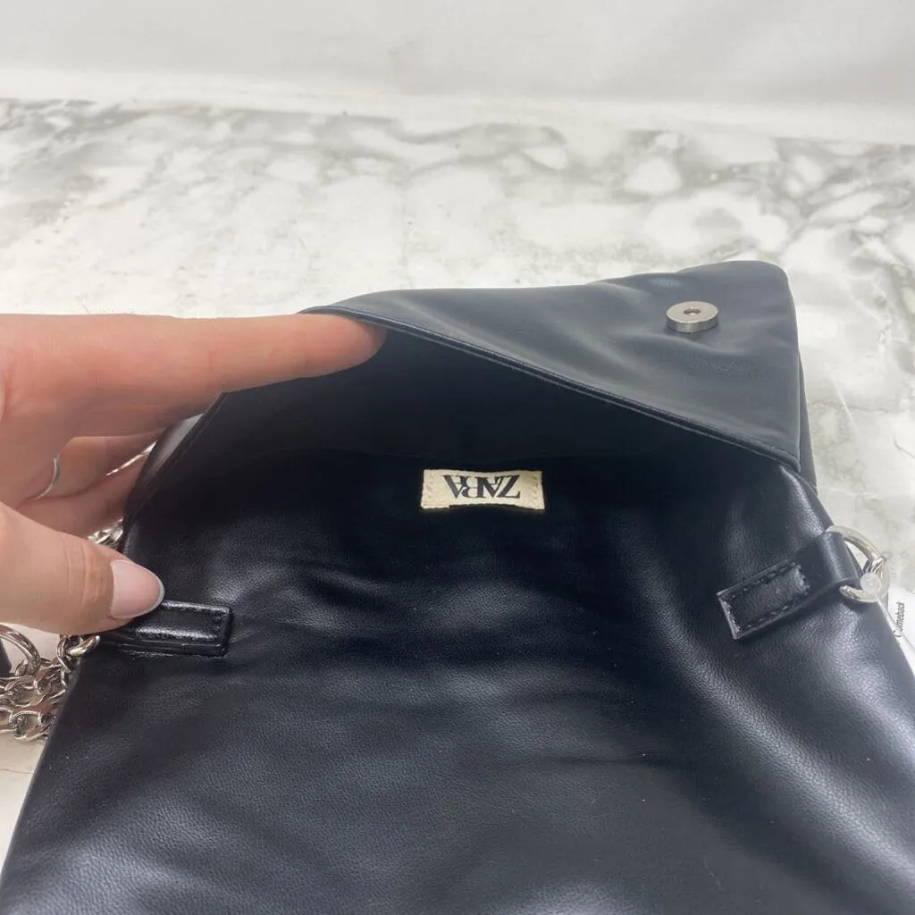 ZARA WOMEN'S BAG black silver sold by The Comeback product image thumbnail 5