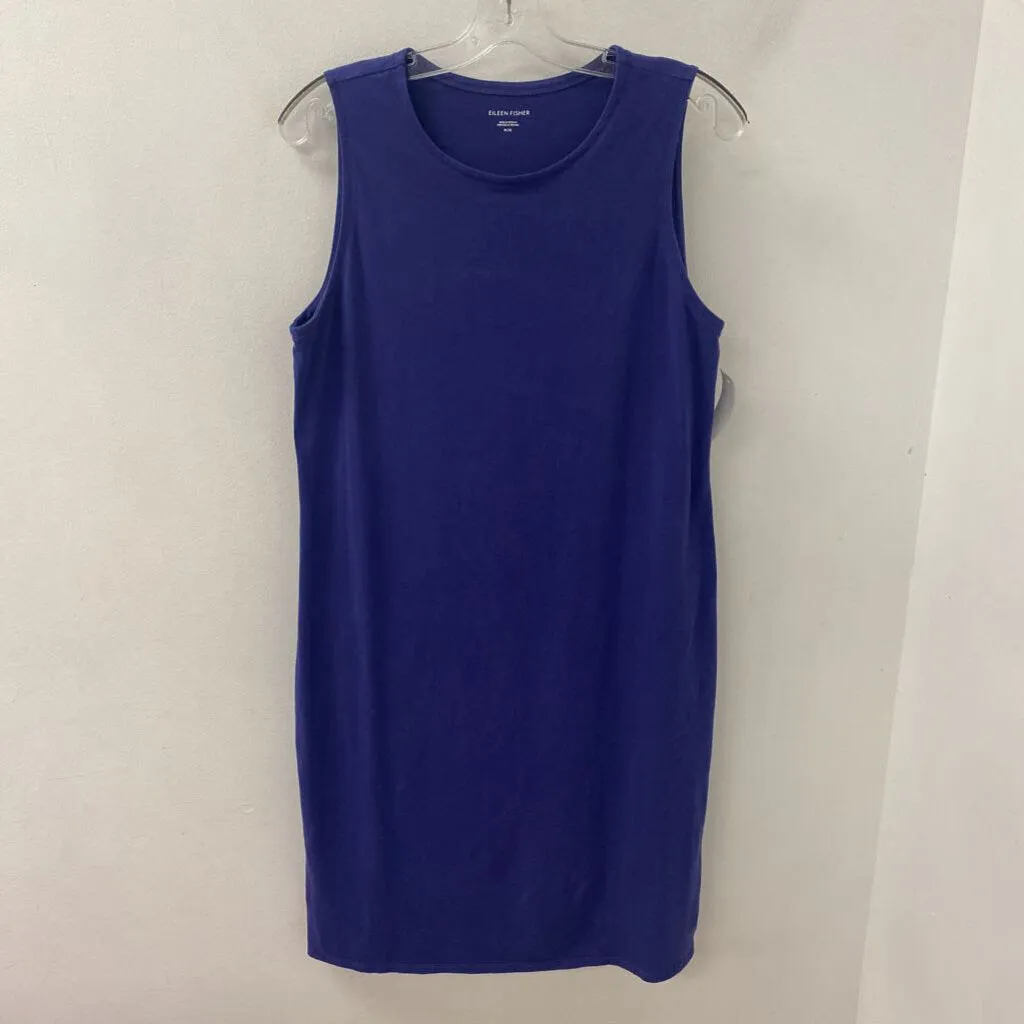 EILEEN FISHER WOMEN'S DRESS purple M sold by The Comeback