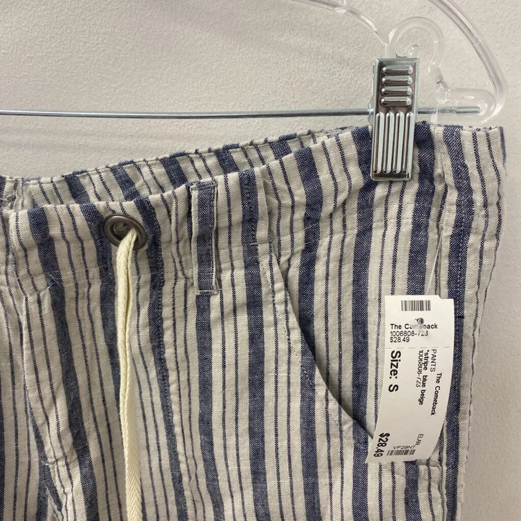 ELAN WOMEN'S PANTS blue beige S sold by The Comeback product image thumbnail 2