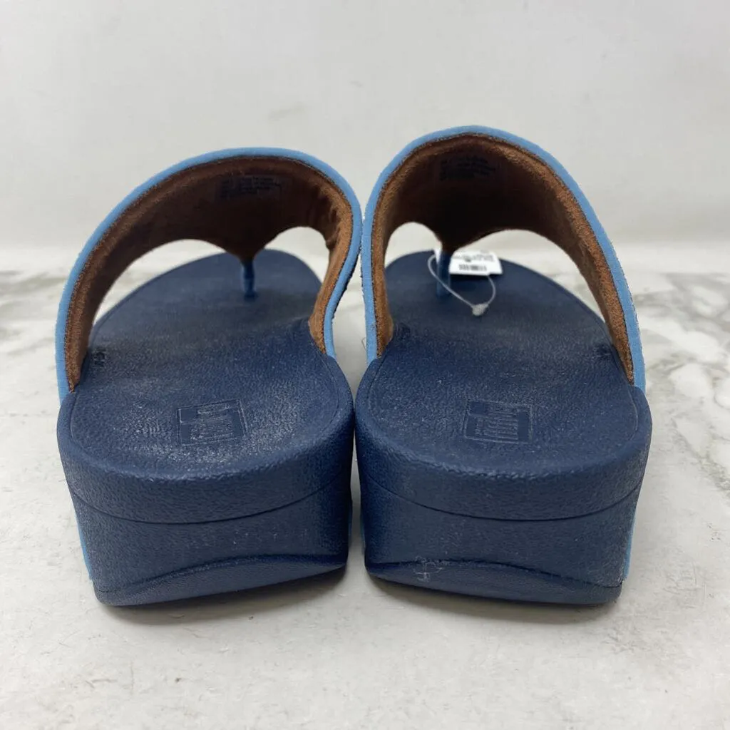 FITFLOP WOMEN'S SANDALS blue silver 7 sold by The Comeback product image thumbnail 4