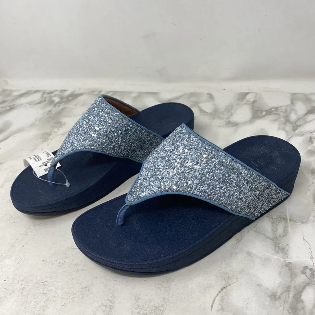 FITFLOP WOMEN'S SANDALS blue silver 7 sold by The Comeback product image thumbnail 2
