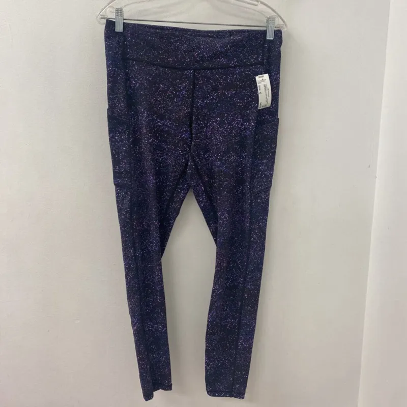 LULULEMON WOMEN'S LEGGINGS black multi dots 12 made by Lululemon