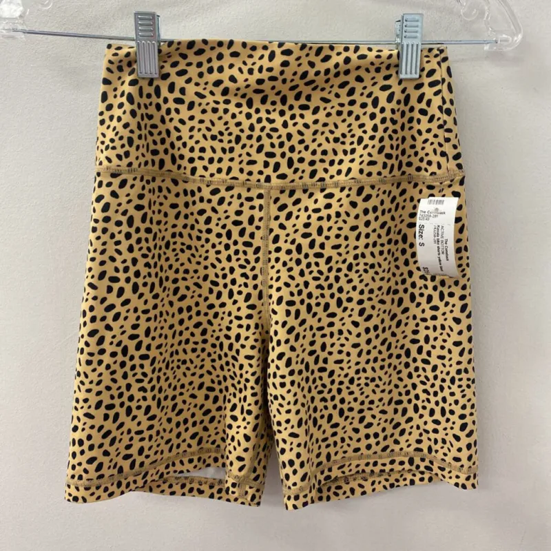 WOMEN'S ACTIVE BOTTOM yellow black dots S made by The Comeback