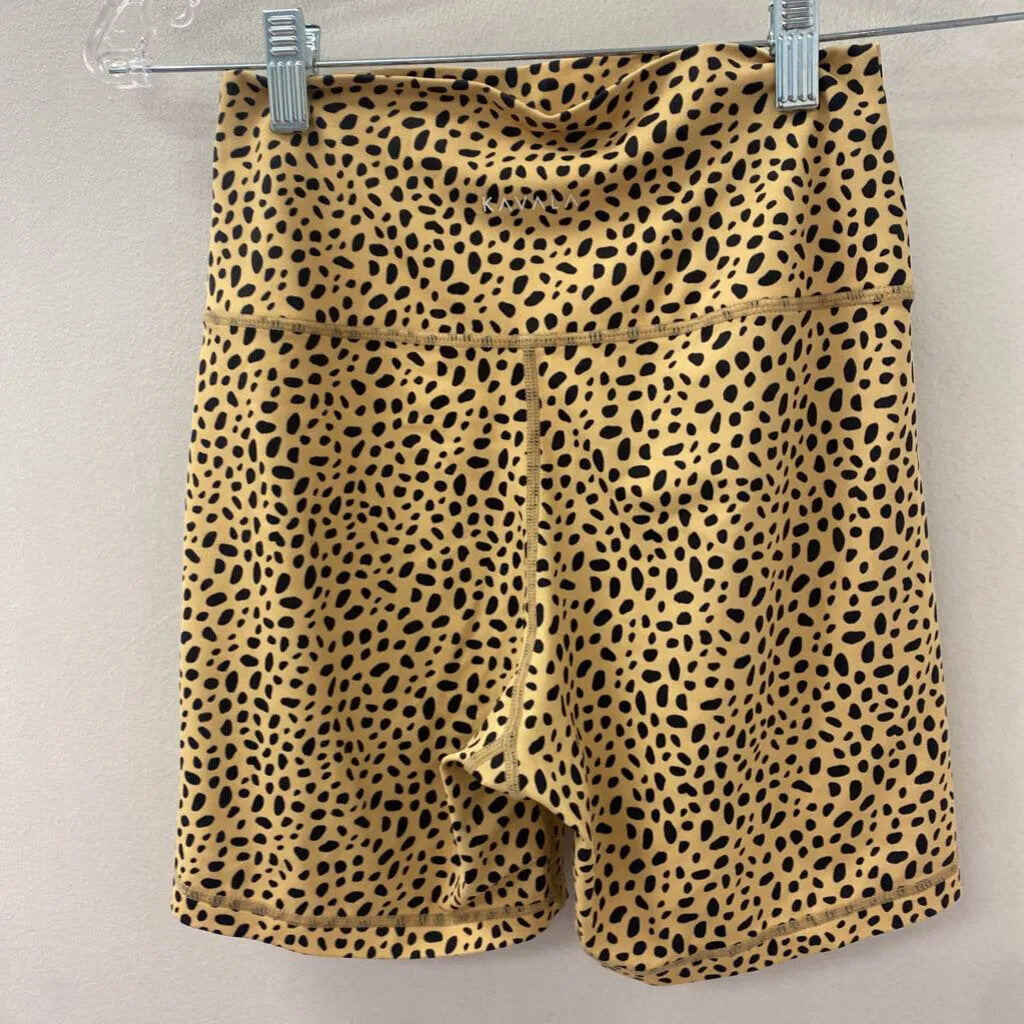 WOMEN'S ACTIVE BOTTOM yellow black dots S sold by The Comeback product image thumbnail 2