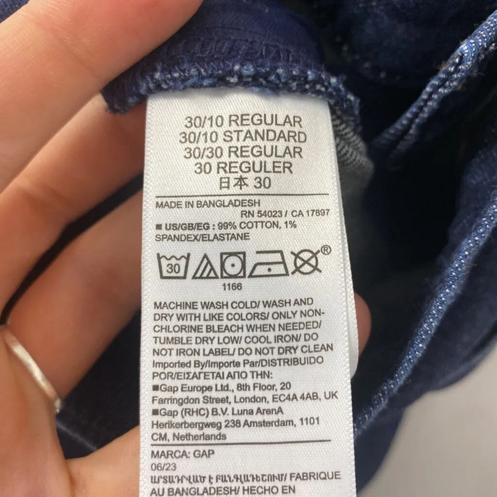 GAP WOMEN'S JEANS indigo 10/30 rs sold by The Comeback product image thumbnail 3