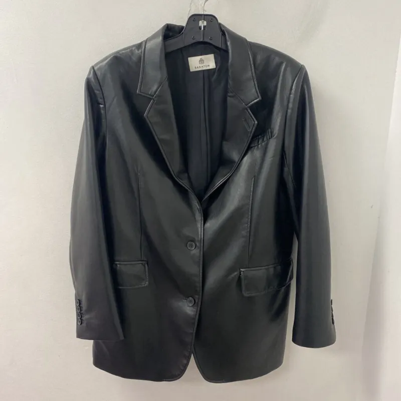 BABATON WOMEN'S BLAZER/JACKET black L made by Babaton
