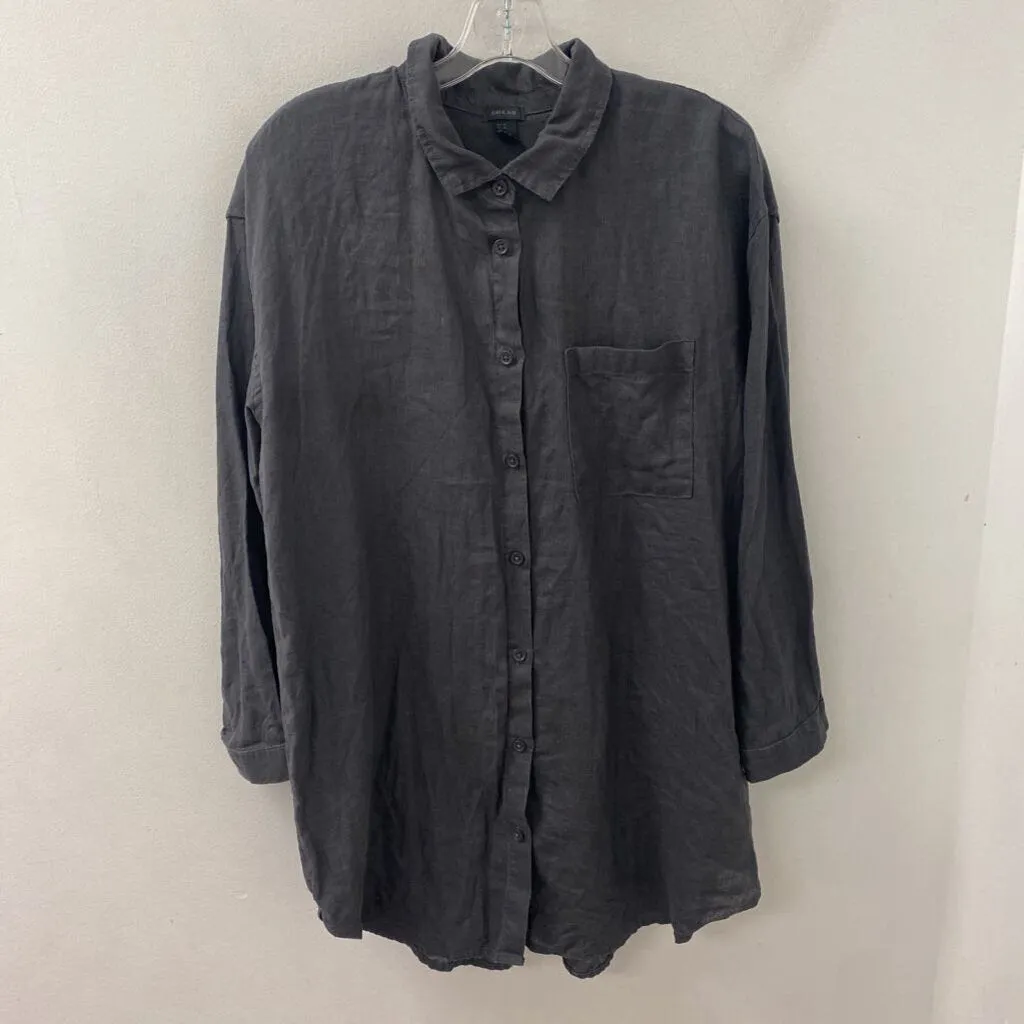 H&M WOMEN'S BLOUSE/SHIRT grey M sold by The Comeback