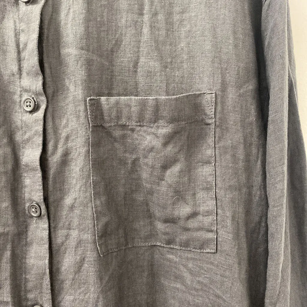 H&M WOMEN'S BLOUSE/SHIRT grey M sold by The Comeback product image thumbnail 2