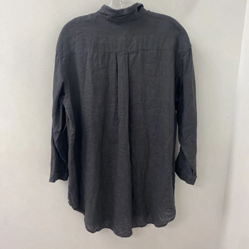 H&M WOMEN'S BLOUSE/SHIRT grey M sold by The Comeback product image thumbnail 3