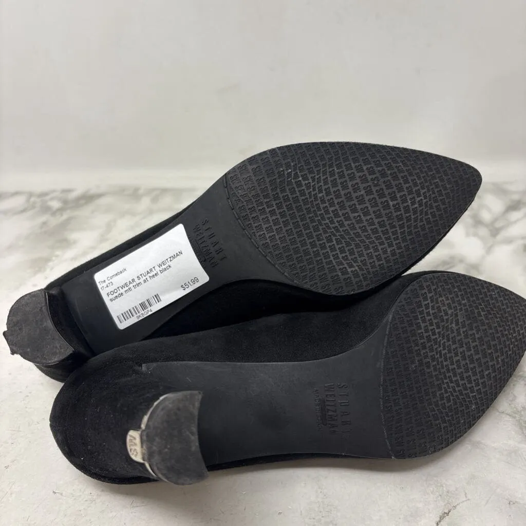 STUART WEITZMAN WOMEN'S FOOTWEAR black sold by The Comeback product image thumbnail 4