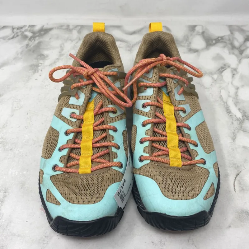 MERRELL WOMEN'S SNEAKERS brown turquoise 6/36 made by Merrell