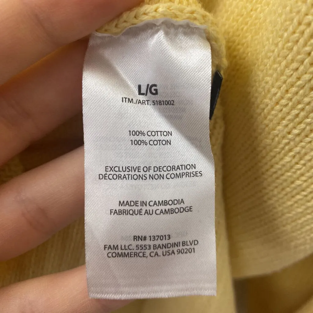 GAP WOMEN'S SWEATER yellow L sold by The Comeback product image thumbnail 4