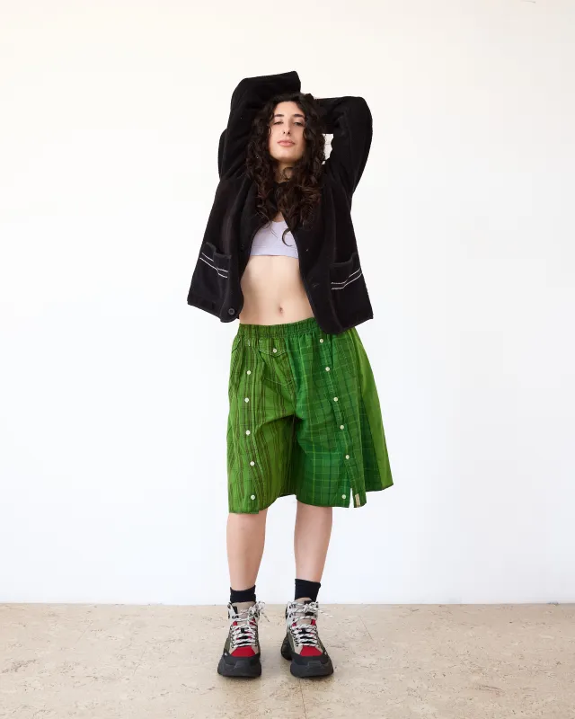 The Overdyed Oxford Basketball Short made by Suay