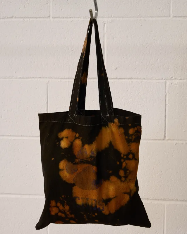 TORTOISE SHELL TIE DYE TOTE BAG made by Suay