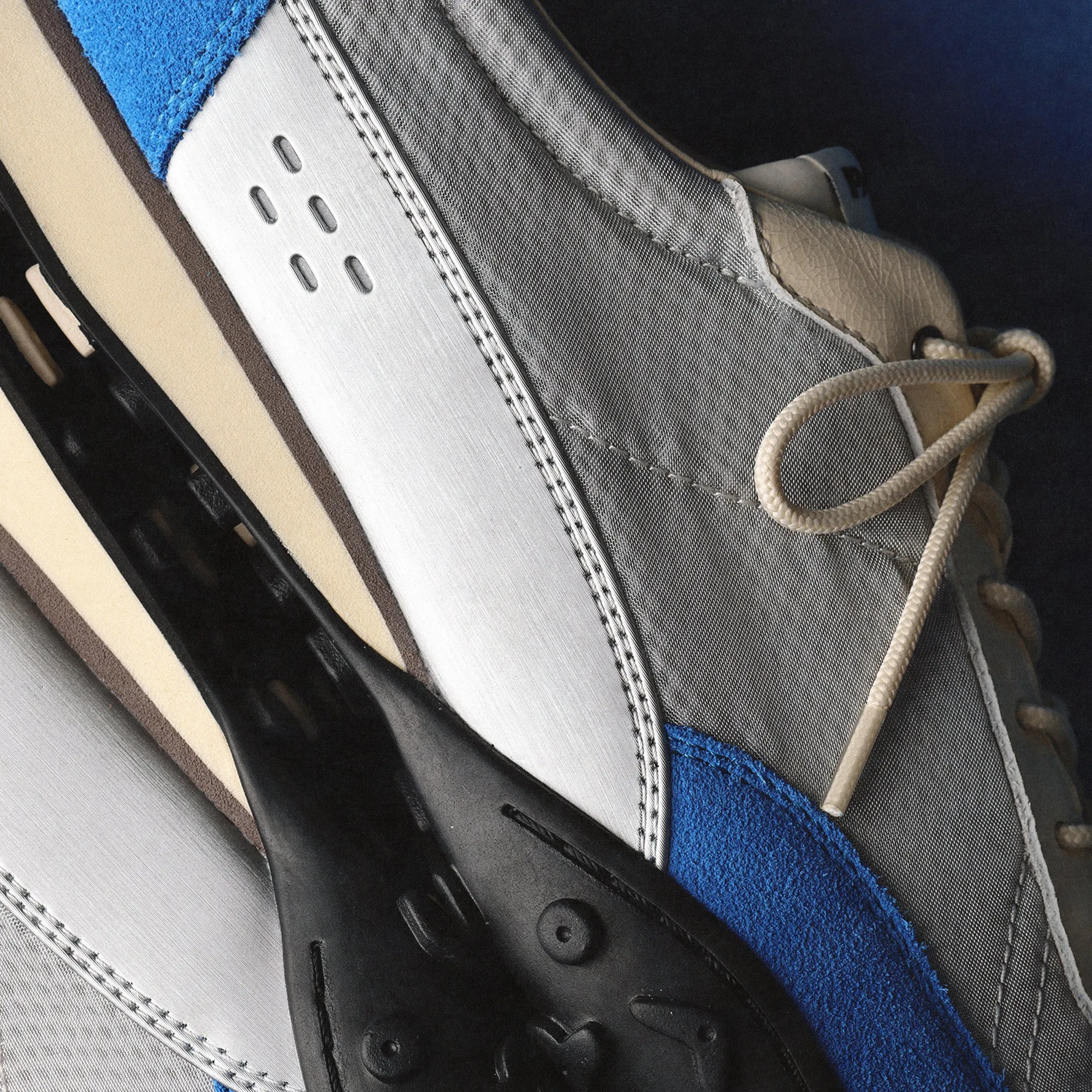 Pane Crest Kick Men’s Shoes - Blue Pulse sold by Pane product image thumbnail 4