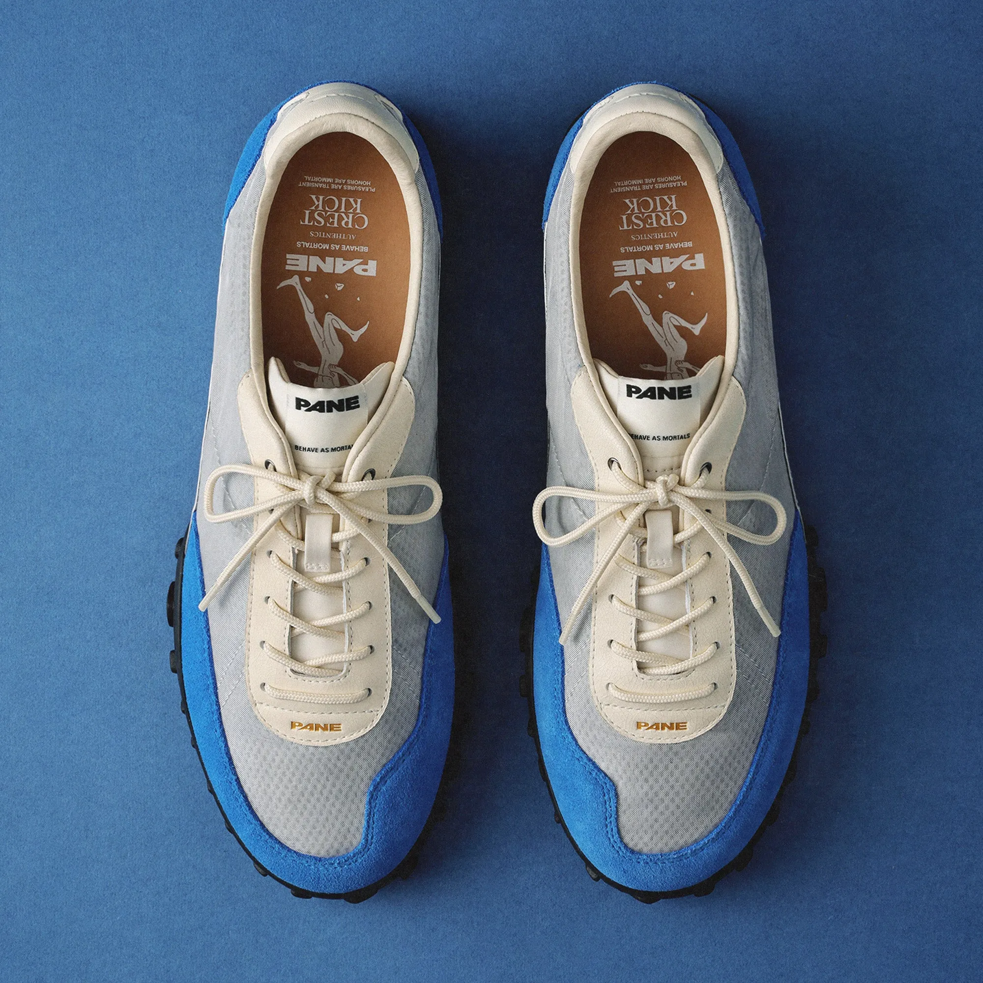 Pane Crest Kick Men’s Shoes - Blue Pulse sold by Pane product image thumbnail 2