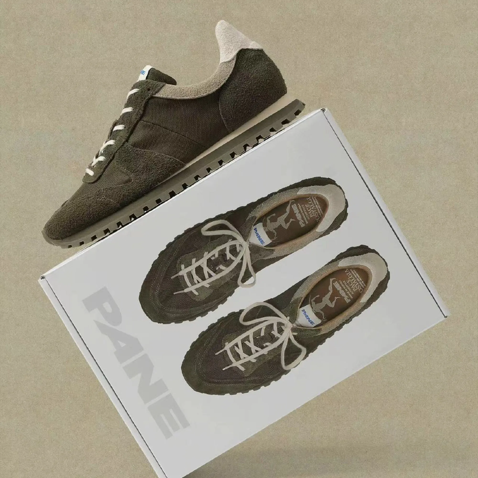 Pane Pace Nostalgia Men’s Shoes – Sea Moss sold by Pane product image thumbnail 3