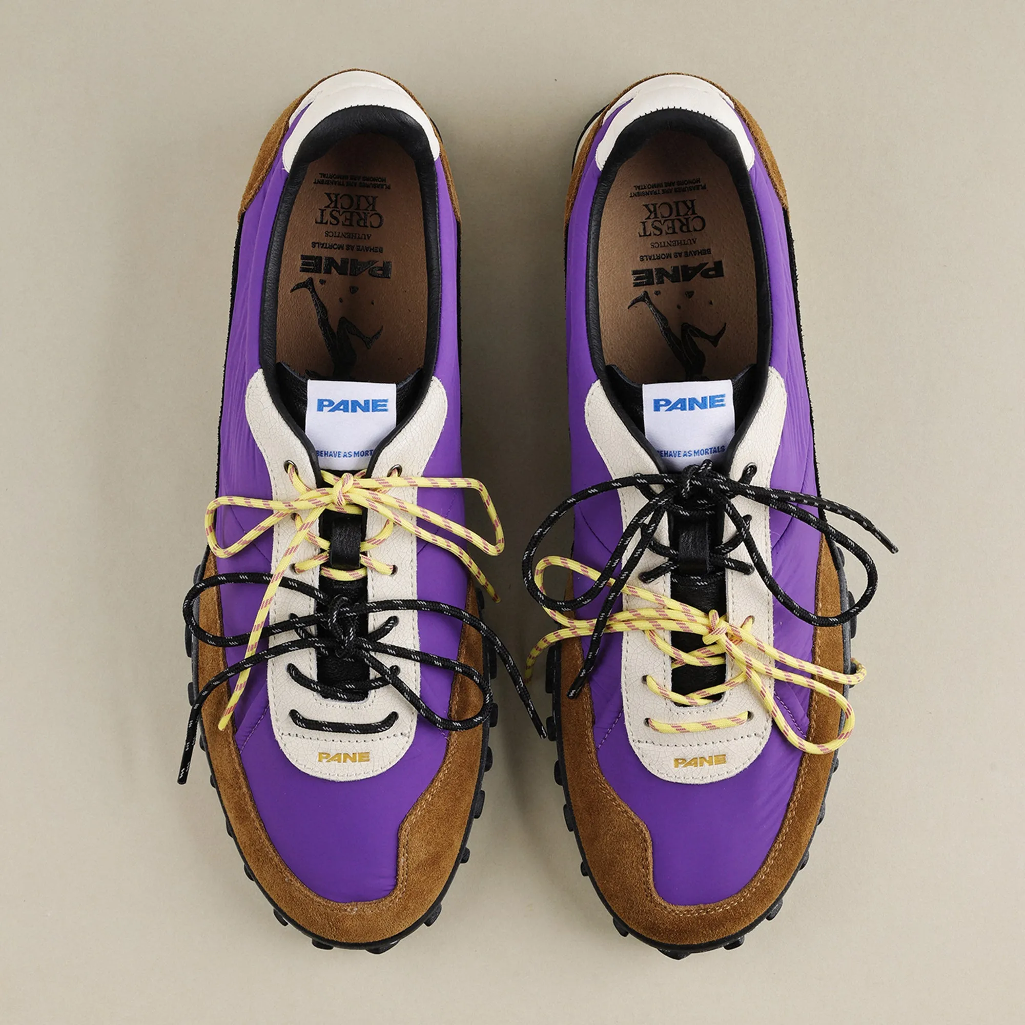 Pane Crest Kick Men’s Shoes – Wisteria sold by Pane product image thumbnail 3