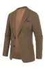 Men's Herringbone Two Button Blazer British Wool Blend Vintage Sport Coats sold by Paul Jones