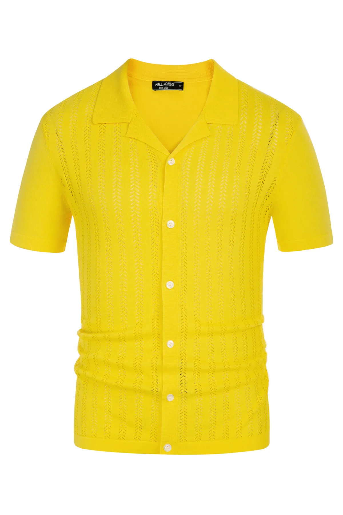 Men's Polo Shirts Breathable Knit Shirt Vintage Knitted Cardigans Shirts sold by Paul Jones product image thumbnail 3