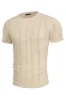 Men's Casual Knit Short Sleeve Crewneck Hollow Out Knitted Pullover T-Shirts sold by Paul Jones