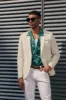 Men's Leisure Slim Fit Linen Jacket Lightweight Two Buttons Blazer Sporty Slim Fit Casual Blazer sold by Paul Jones
