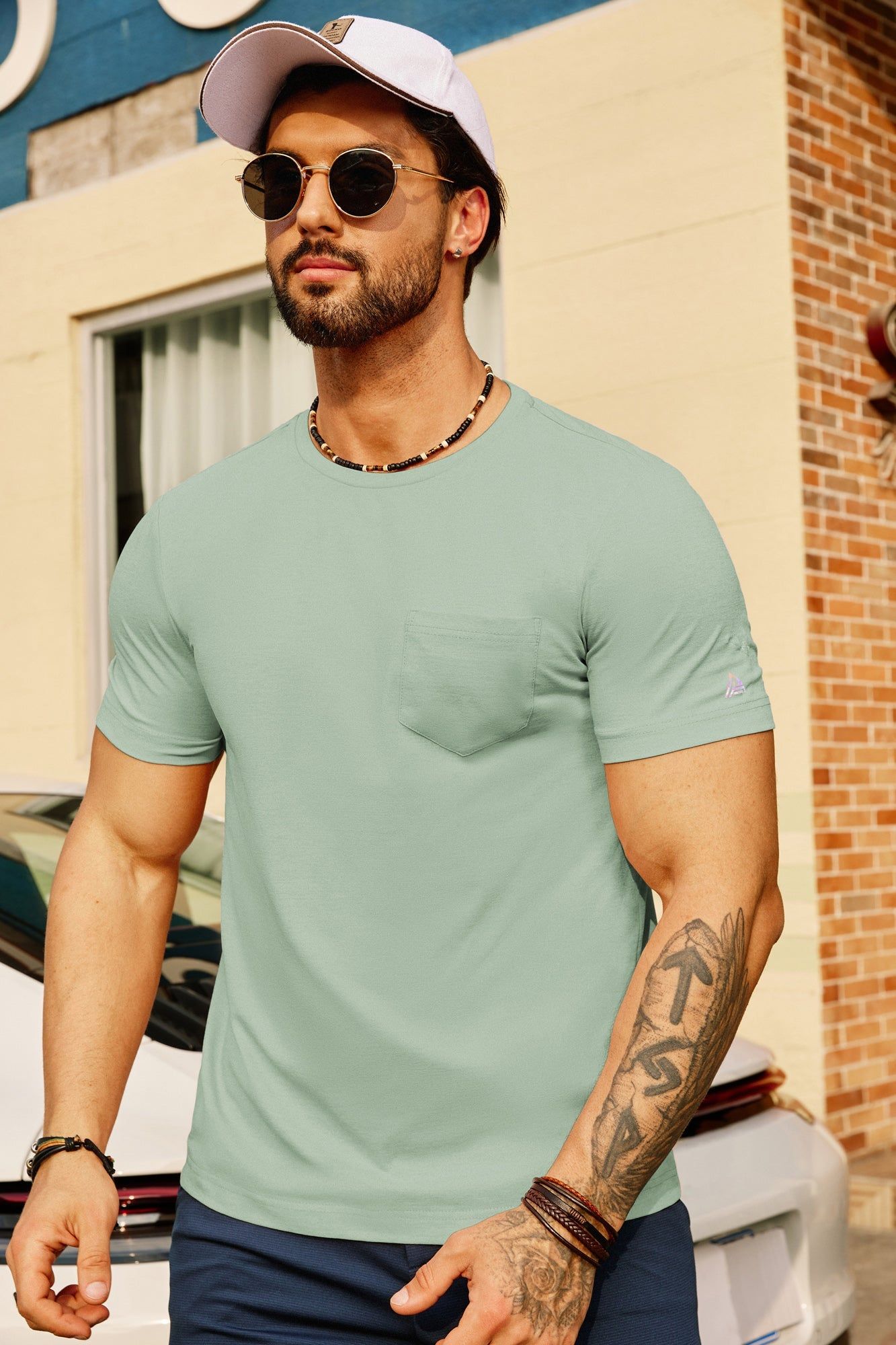 Men's Crewneck Soft T Shirts Casual Lightweight Jersey Tees Pullover Shirts sold by Paul Jones