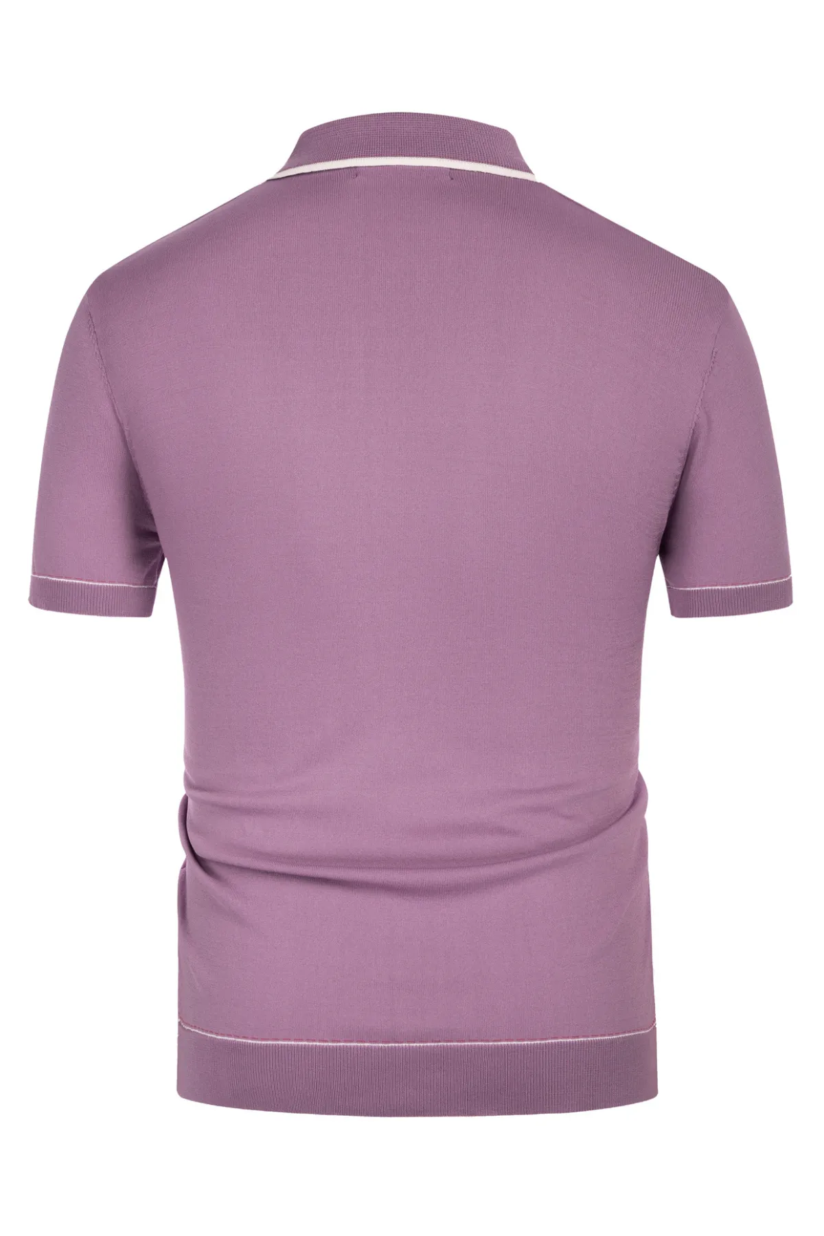 Men's Short Sleeve Knit Polo Cardigans Shirts Vintage Golf Polo Shirt sold by Paul Jones product image thumbnail 4