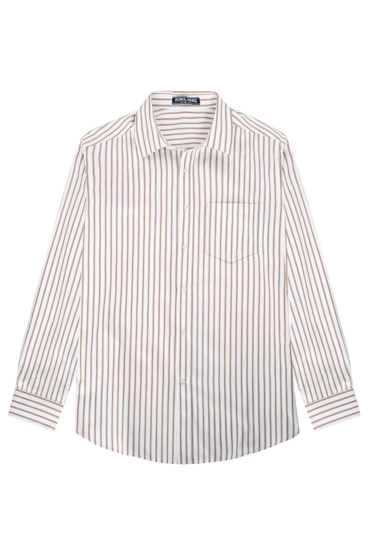 Men's Striped Button Down Shirts Long Sleeve Casual Cardigans Shirts with Pocket sold by Paul Jones product image thumbnail 3