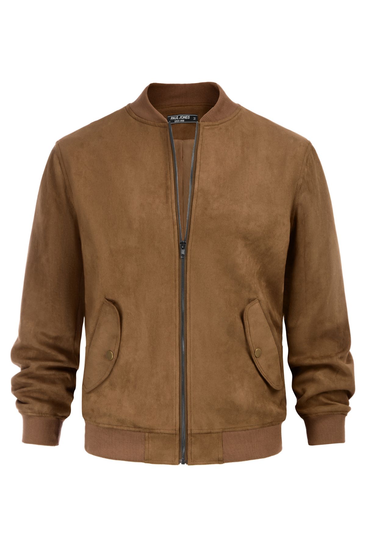 Mens Flight Suede Jackets Vintage Soft Bomber Varsity Jackets sold by Paul Jones product image thumbnail 3