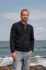 Men's Full Zip Up Sweater Casual Stand Collar Cardigan Lightweight Knit Jackets sold by Paul Jones