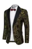 Men's Blazer Slim Fit Dress Floral Pattern Sport Jacket One Button sold by Paul Jones