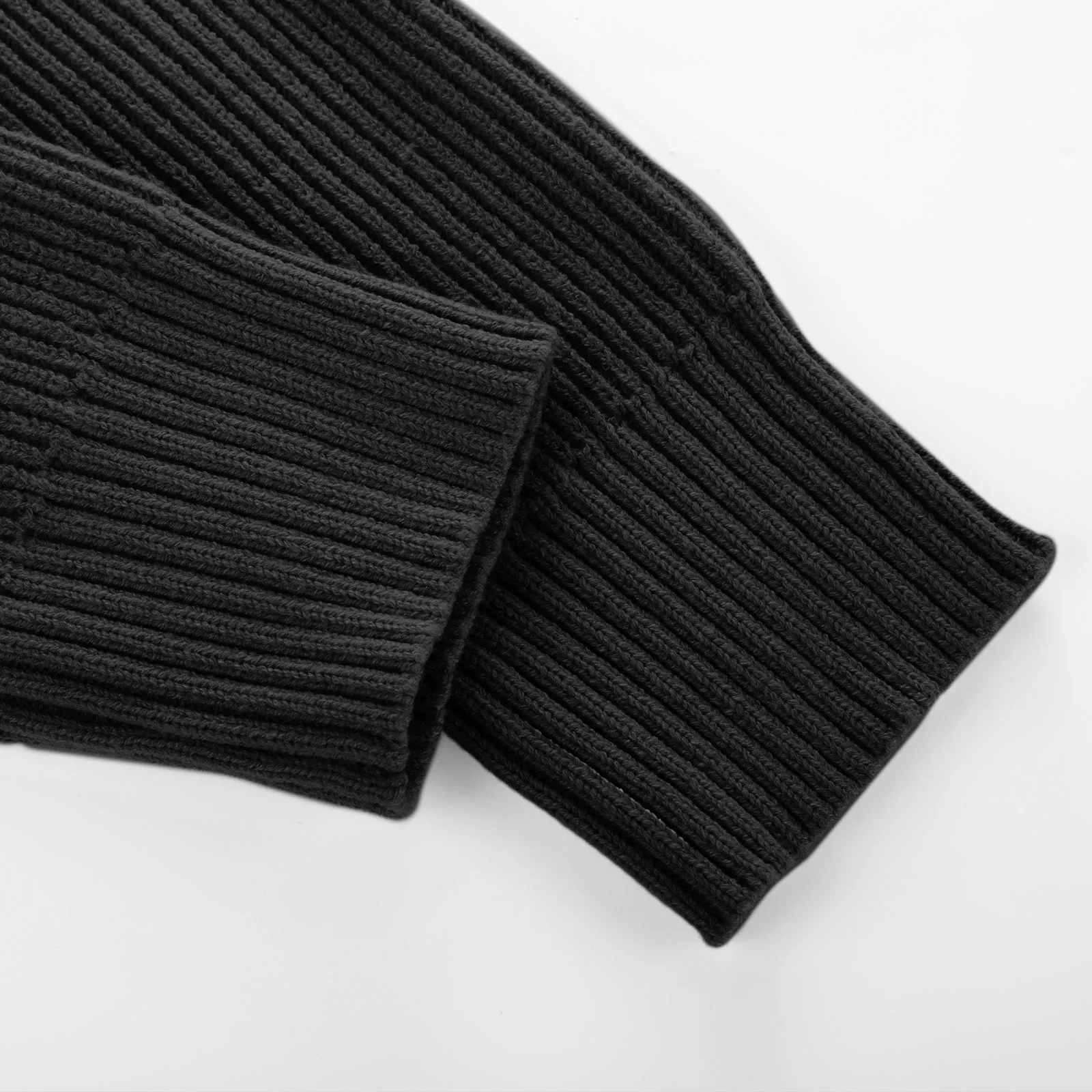 Men Stylish Shawl Lapel Cardigan Long Raglan Sleeve Button-up Sweater sold by Paul Jones product image thumbnail 4