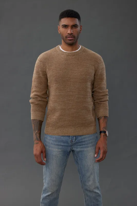 Men's Crewneck Sweater Long Sleeve Vintage Knitted Pullovers sold by Paul Jones