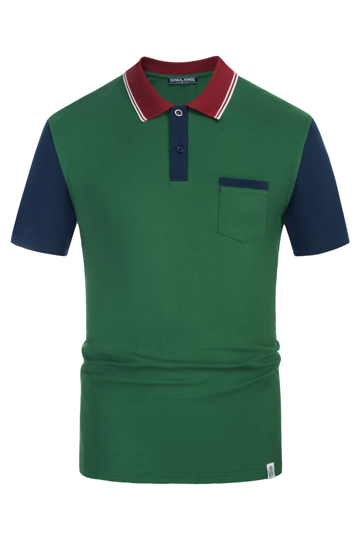 Men's Polo Shirts Moisture Wicking Golf Polos Cotton Pullover T Shirt sold by Paul Jones product image thumbnail 3