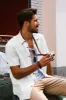 Men Straight Shirt Casual Short Sleeve Lapel Collar Curved Hem Button-up Tops sold by Paul Jones