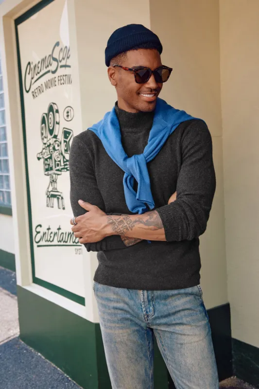 Men's Mock Turtleneck Sweaters Long Sleeve Under Wool Blend Pullover Sweaters sold by Paul Jones
