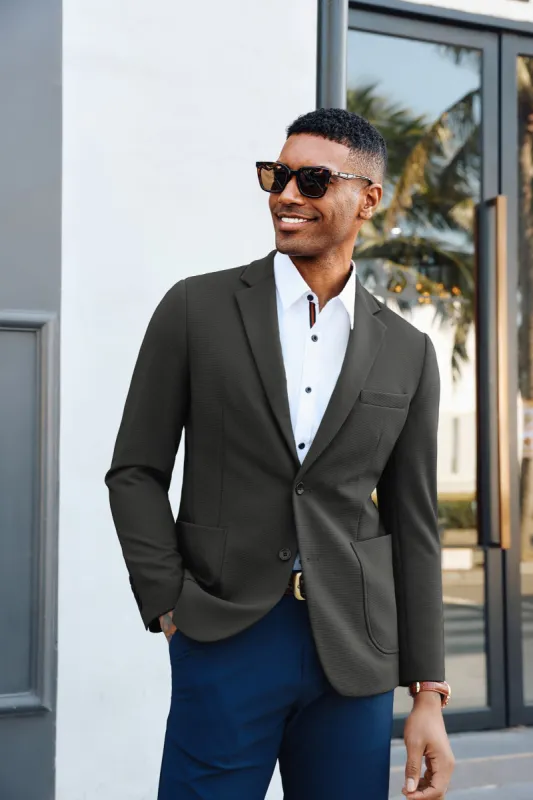 PJ PAUL JONES Sakko Herren Sportlich Regular Fit Business Two Buttons Blazers sold by Paul Jones