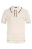 Men's Short Sleeve Knit Button Polo Shirts Casual Pullover Golf Casual Shirt with Pockets sold by Paul Jones