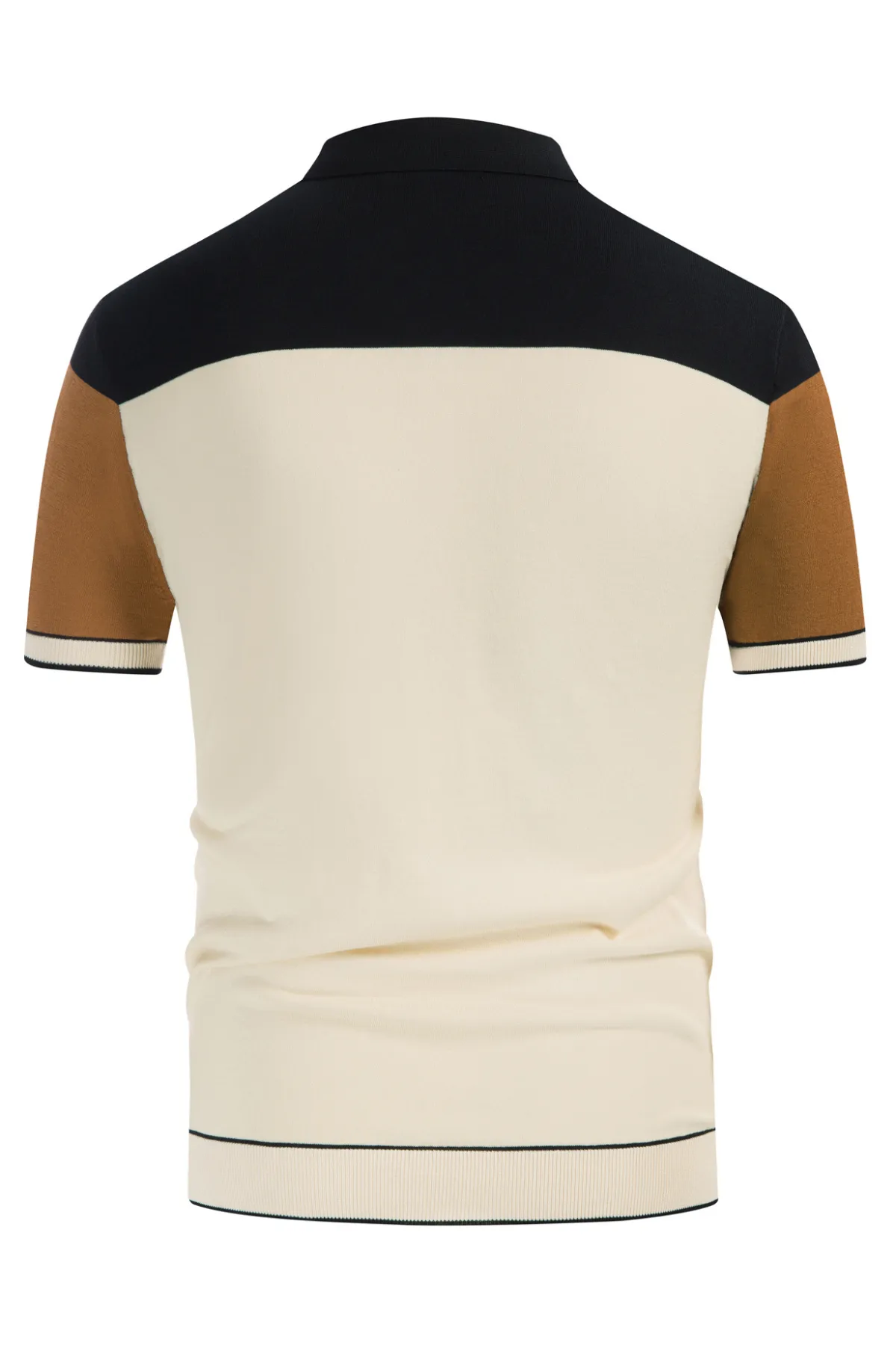 Mens Knitting Stretch Golf Polo Shirts Lightweight Tee Shirts sold by Paul Jones product image thumbnail 4