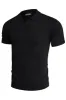 Men's Knit Polo Shirts Casual Short Sleeve Solid Button Down Pullover Polo T Shirts sold by Paul Jones