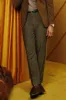 Men Regular Fit Pants Casual Multi-Pocket Herringbone Textured Trousers sold by Paul Jones