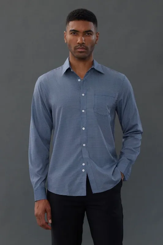 PJ Men's Business Dress Shirts Long Sleeve Cardigans Shirts made by Paul Jones